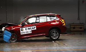 主动安全项目满分！国产BMW X3 获得C-NCAP碰撞测试五星评价